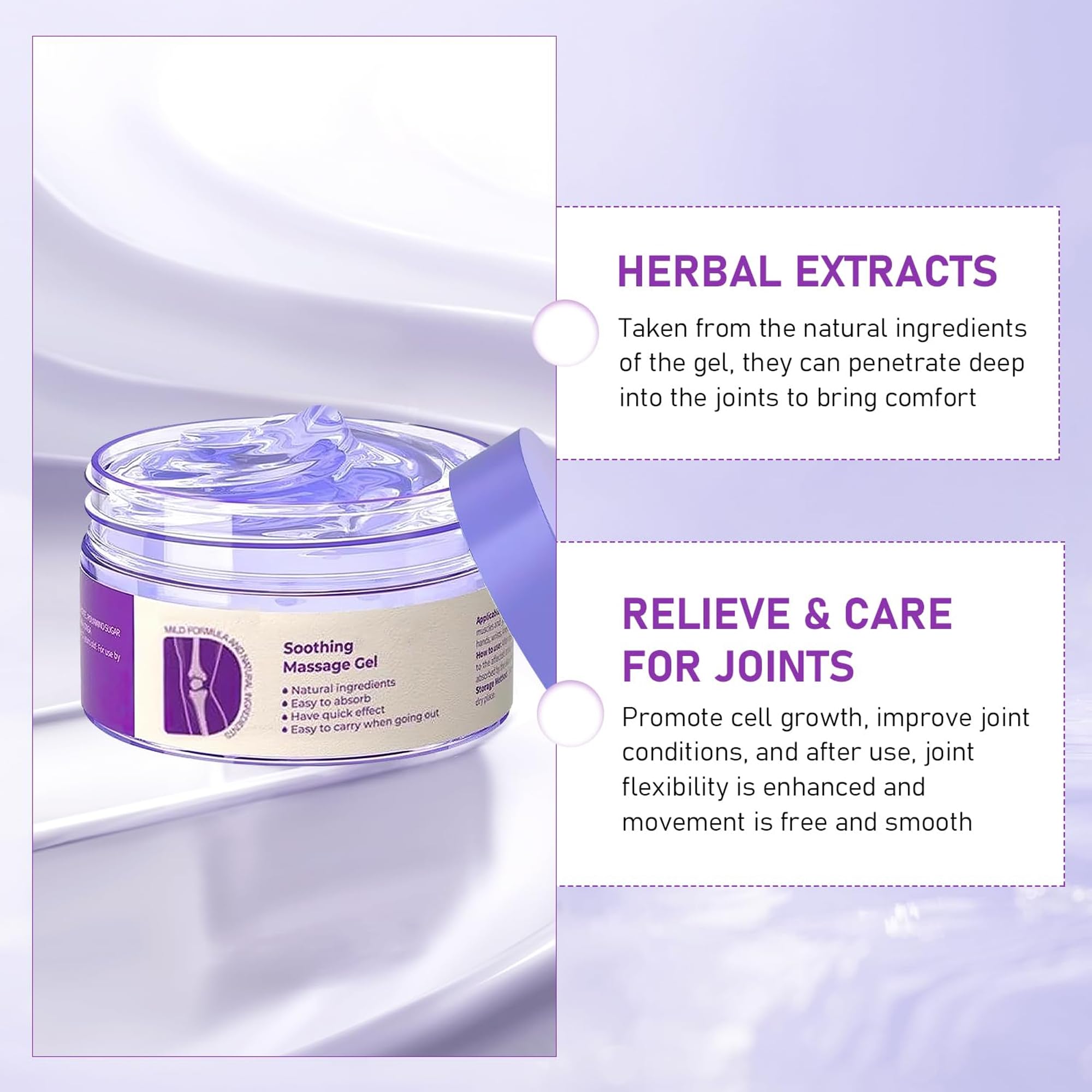 MISEDI purple compact design travel-friendly packaging