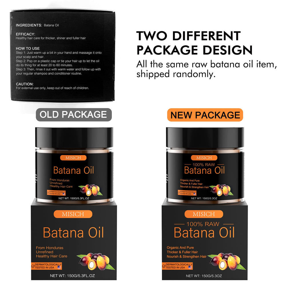 MISICH Batana oil 5oz bottle in view for home use.