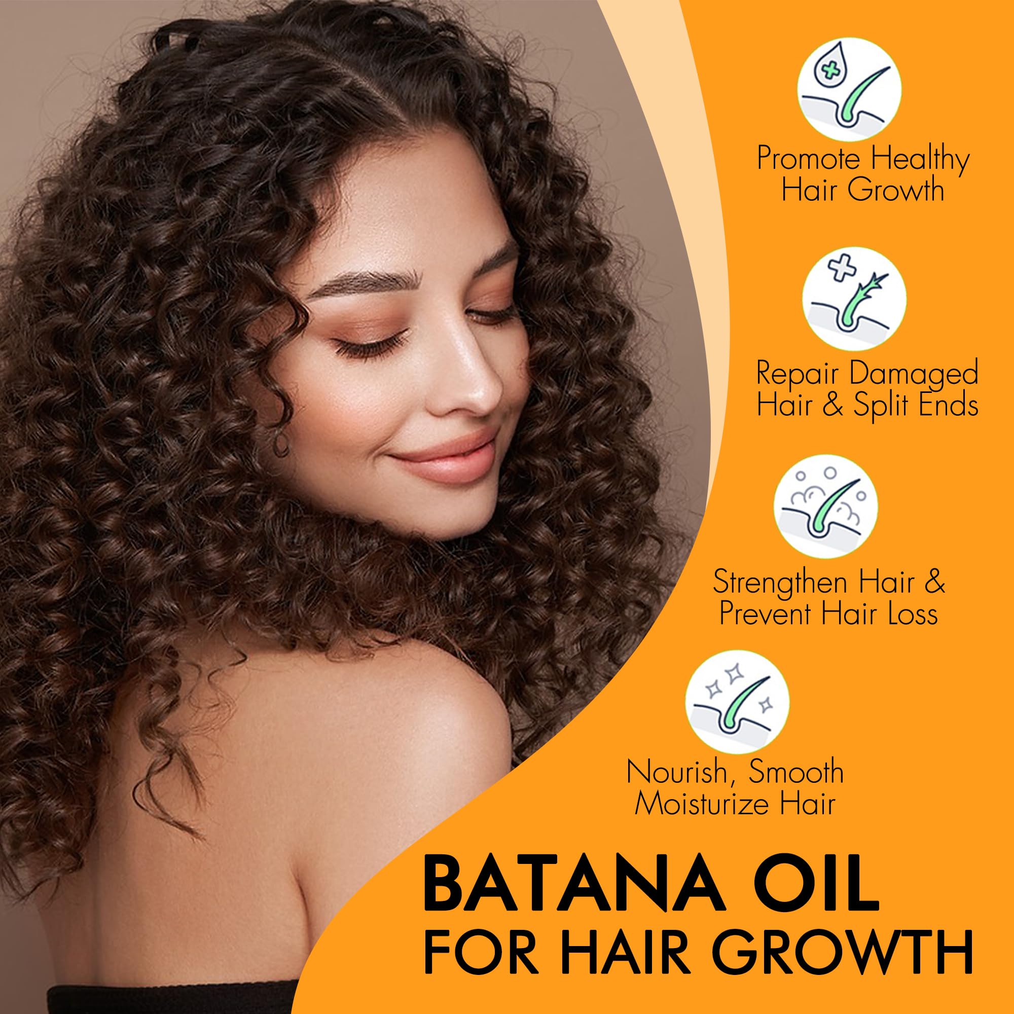 MISICH Batana Oil close-up reveals rich texture for moisturized hair.