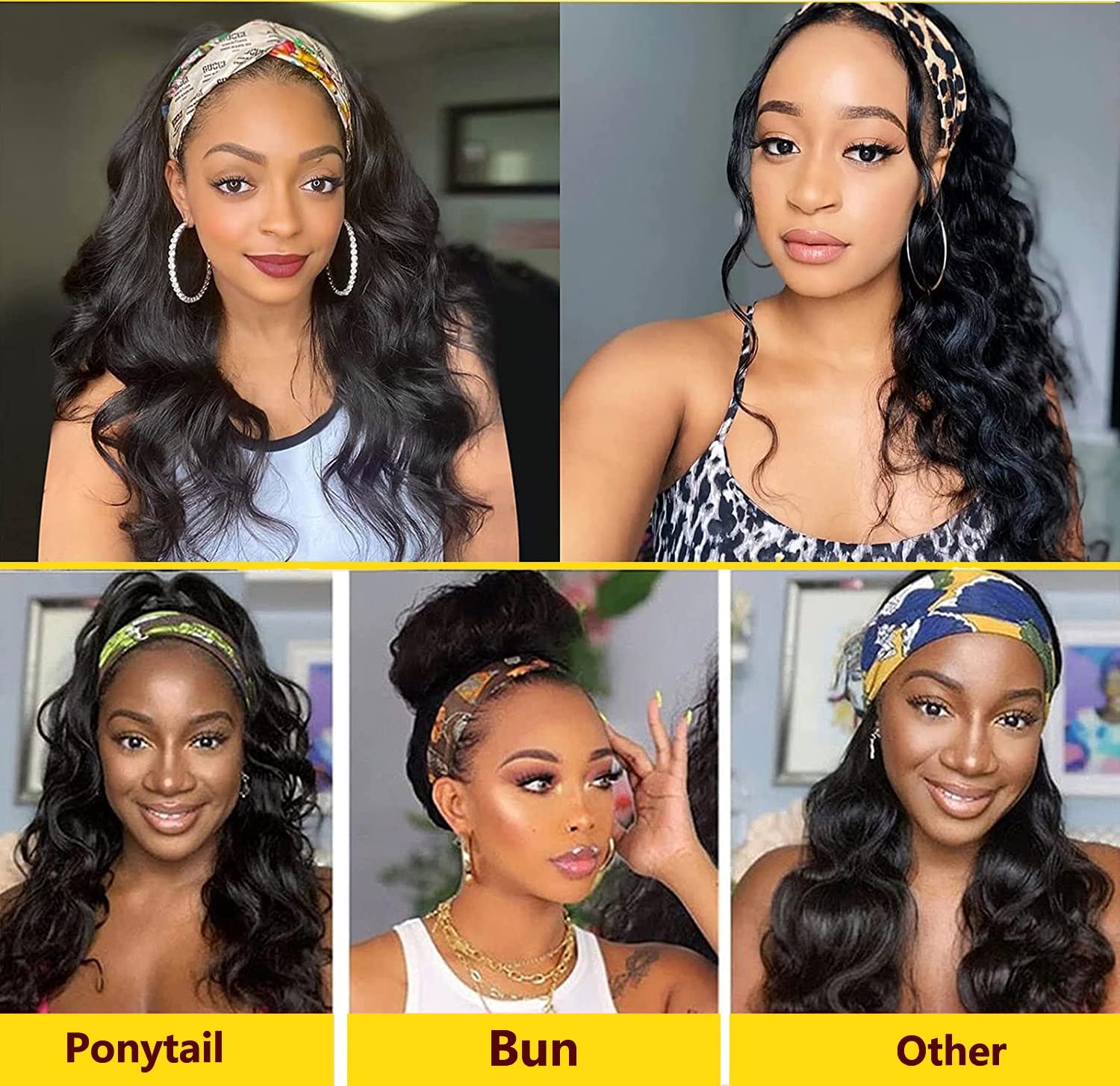 Miss Lee headband wig cap 22–22.5 inch adjustable for comfortable fit.