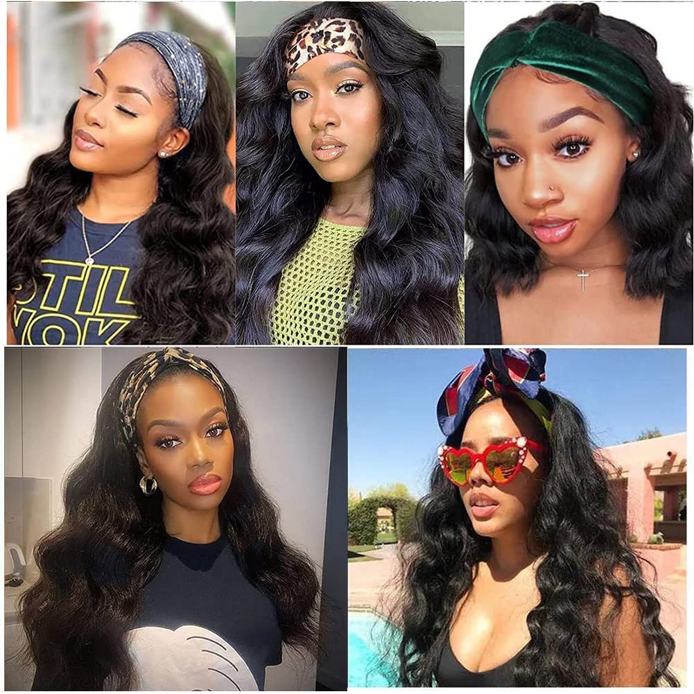 Miss Lee headband wig ready for daily wear and easy maintenance.