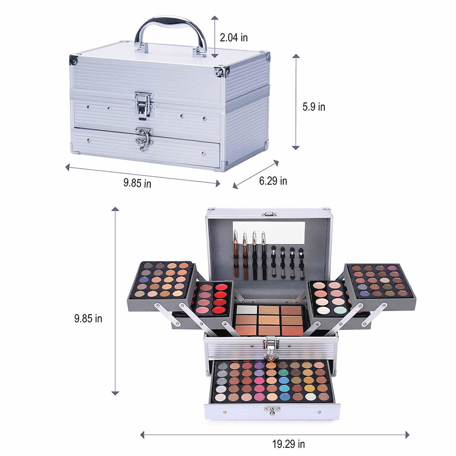 Miss Rose concealer dispersion powders close view for precise coverage and blending.