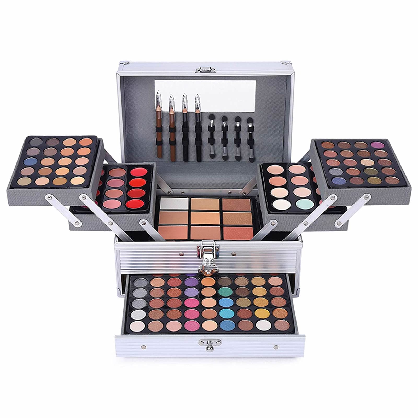 Miss Rose silver aluminum outer case exterior highlights durable, premium-quality construction.