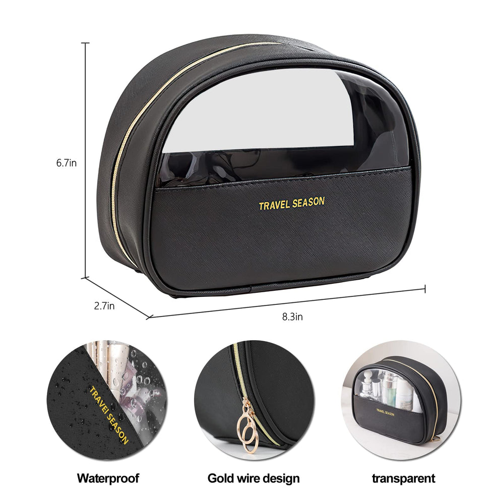 Miss Rose M All In One cosmetic bag holding full kit essentials.
