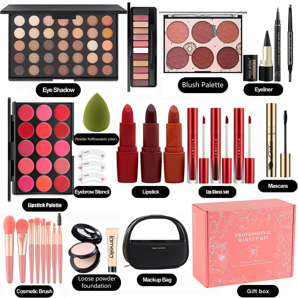 Miss Rose M lipstick set with pigmented shades for day-to-night looks