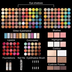 Miss Rose M187 Colors eye shadows swatches enable seamless blending and depth.