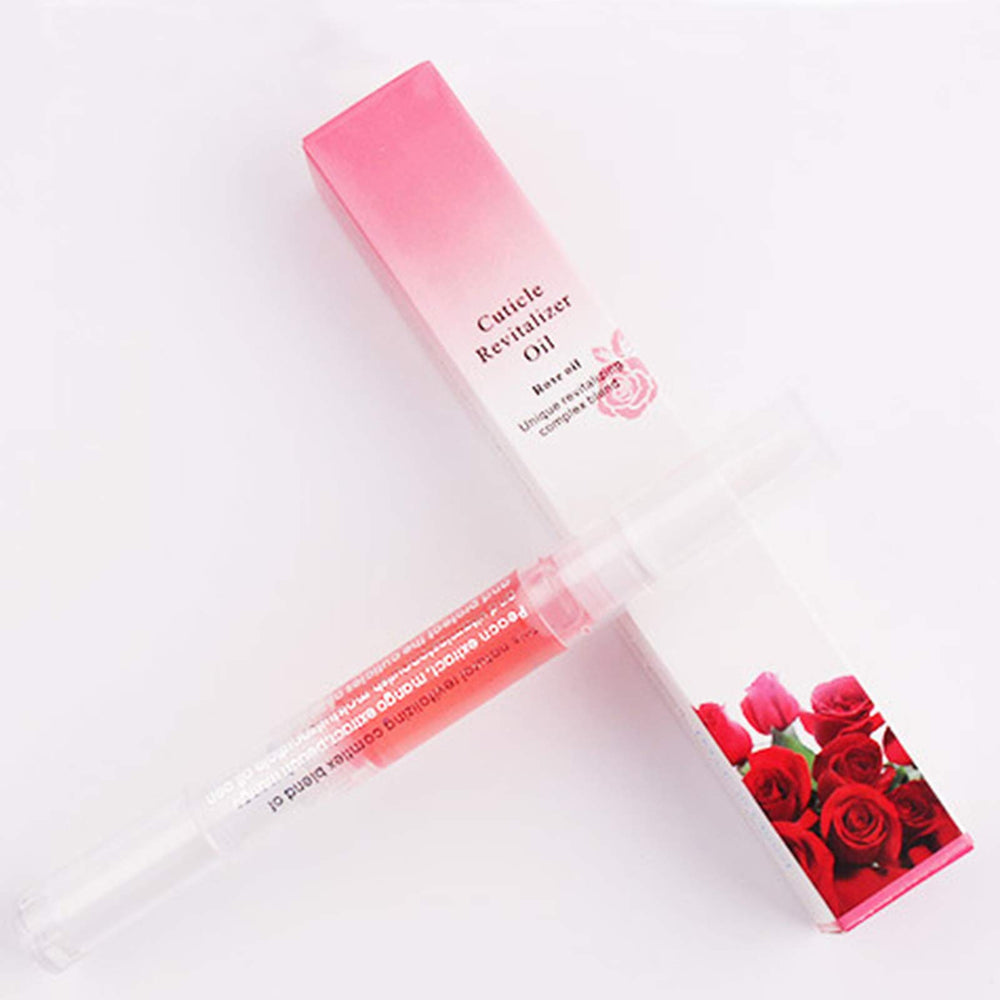 Miss Forever cuticle oil pen collection display showing organized care options.