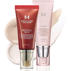 MISSHA BB Essentials Kit bottle with pump for easy, controlled application