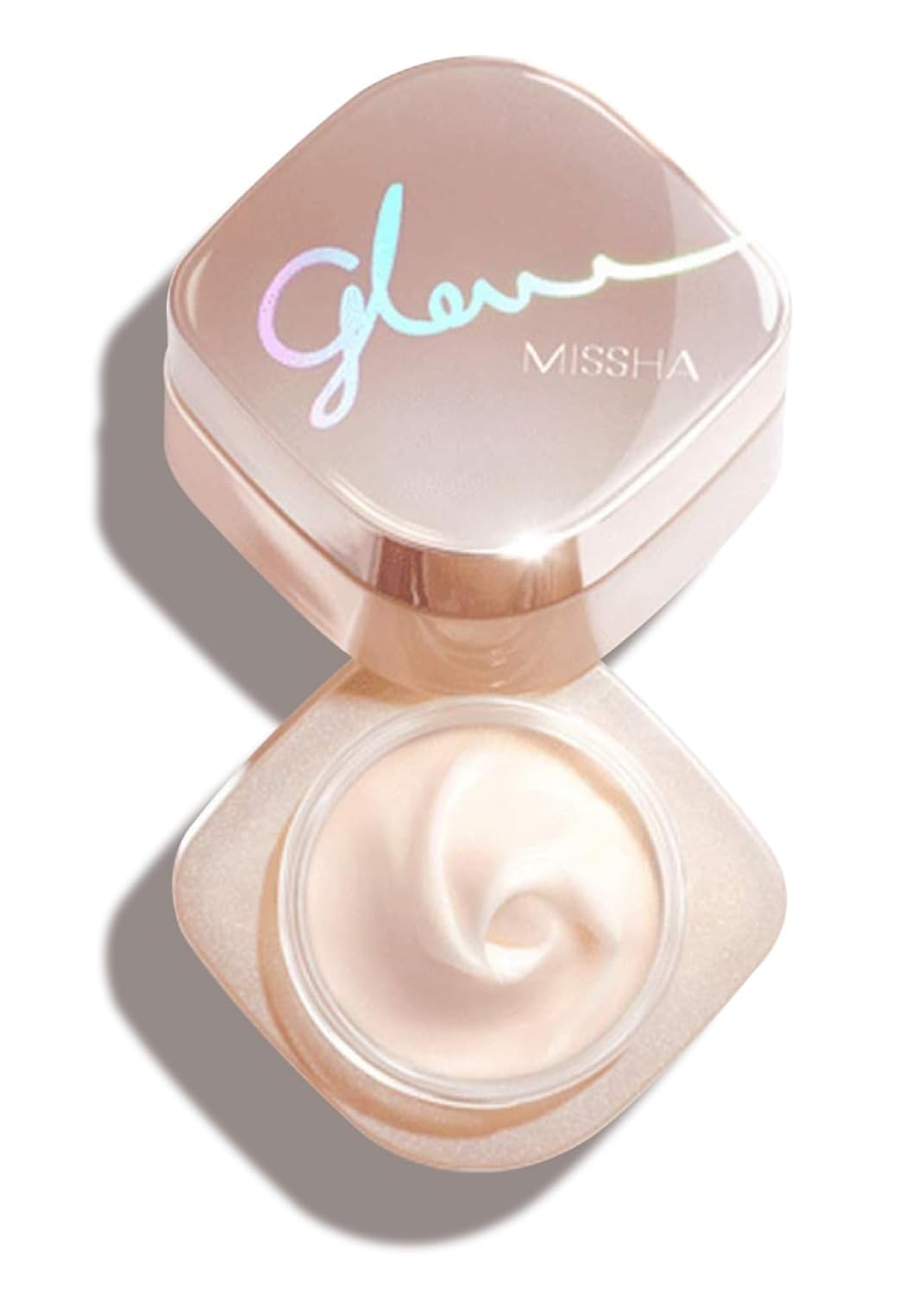 MISSHA Glow Skin Balm primer-application for a dewy glass-skin look