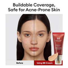 MISSHA M Perfect Cover BB Cream No.25 with SPF 42 PA+++ protects daily skin.