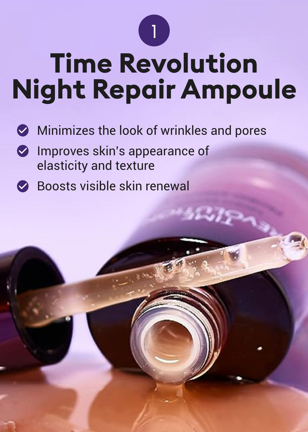 MISSHA Night Repair 5X Cream bottle highlights nourishing overnight moisture.