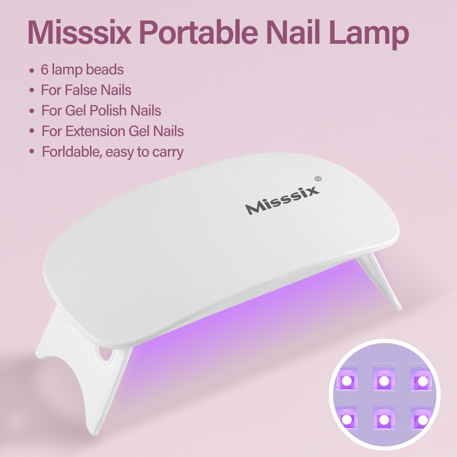 Misssix 5in1 nail glue gel shown for strong adhesion and even coverage.