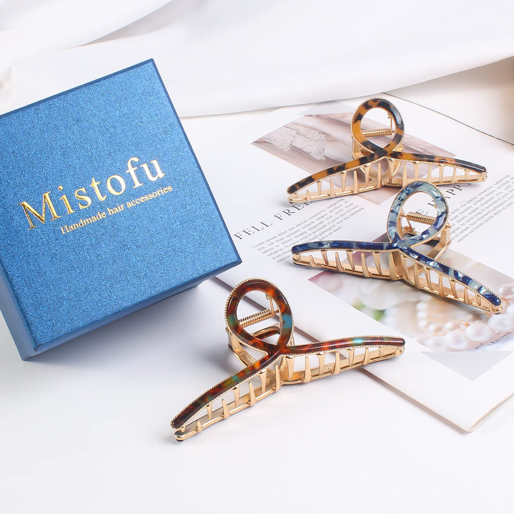 Mistofu hair clip office workout scenario showing secure hold