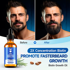 MistySprite Beard Growth Oil dropper for precise daily application