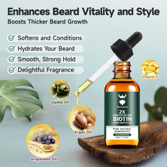 MistySprite beard oil with grapeseed for antioxidant conditioning
