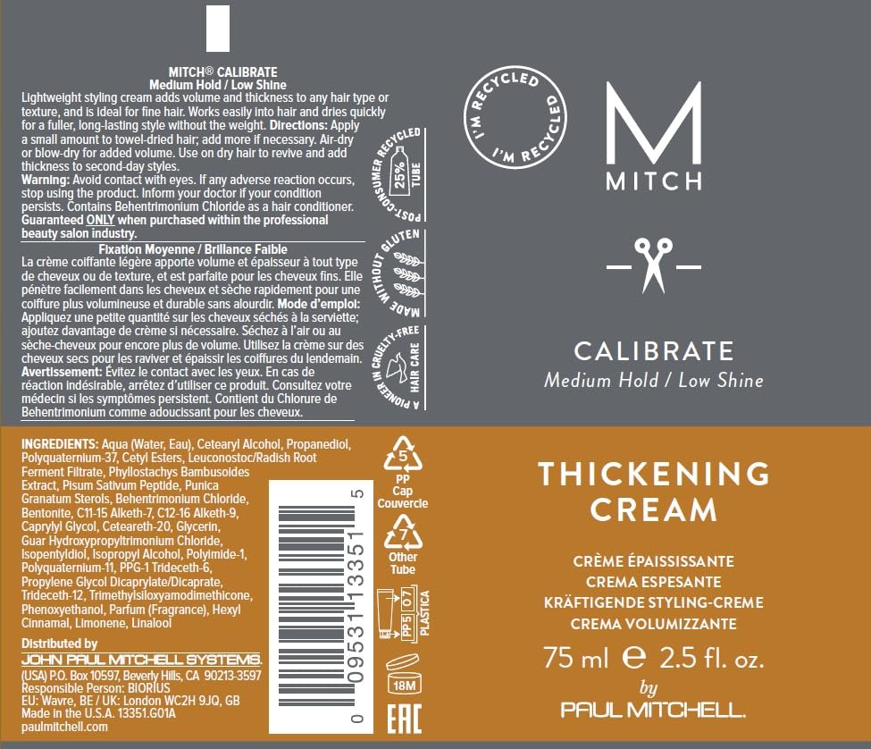 Packaging highlights post-consumer recycled materials in MITCH Calibrate line