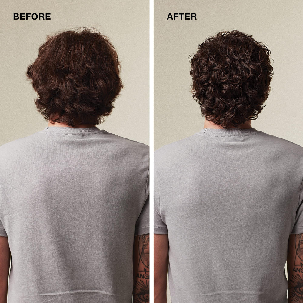 Mitch Double Hitter detangles hair with a soft, light finish for easy manageability.