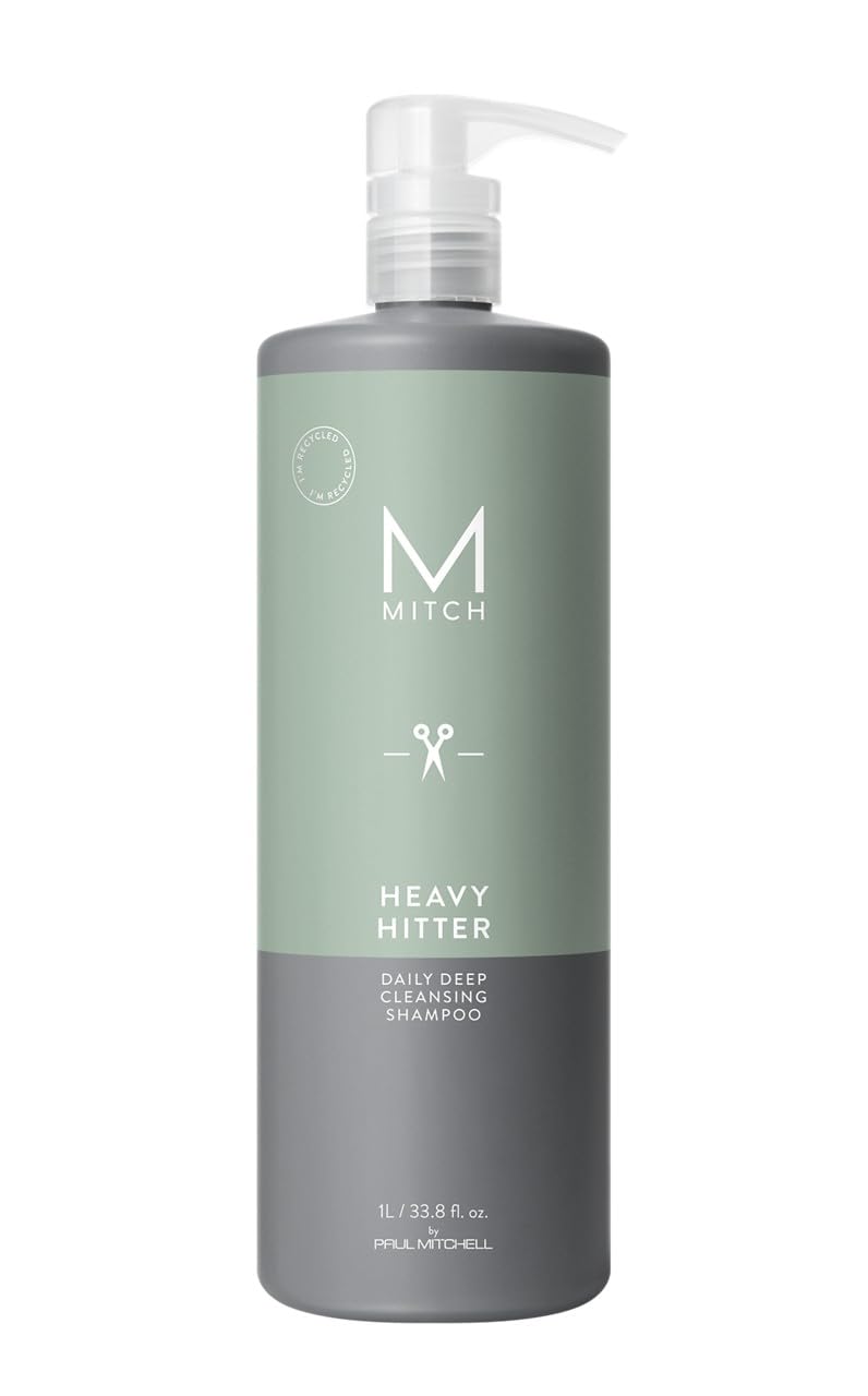 MITCH Heavy Hitter bottle shows powerful daily cleanse for men