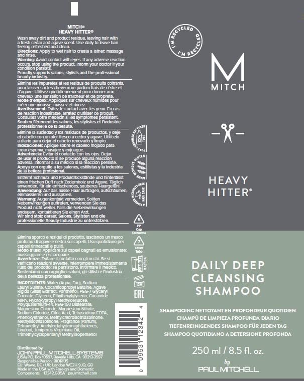 MITCH Heavy Hitter daily-use shot invites reliable daily cleanse routine.