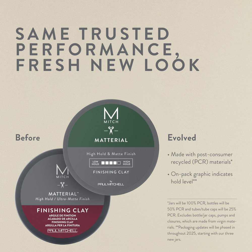 MITCH Matterial Finishing Clay on-model styling showcases strong hold without shine.