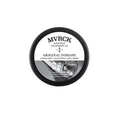 MITCH Original Pomade jar close-up showing medium hold and low shine for versatile styling.