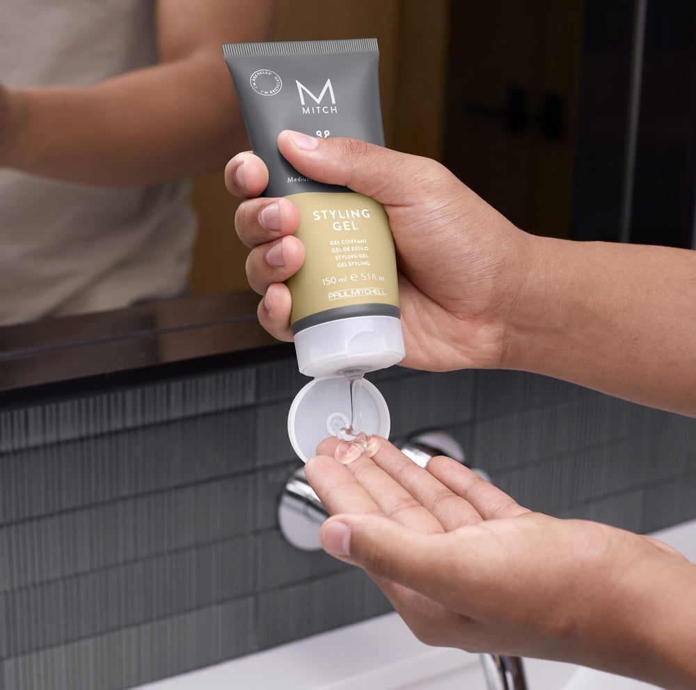 MITCH Steady Grip hair style separation highlights definition and texture.