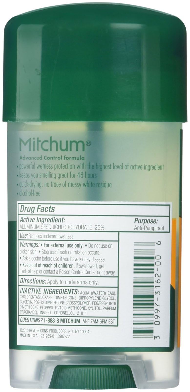 Mitchum 2pk pack shot showing value and extended wear protection