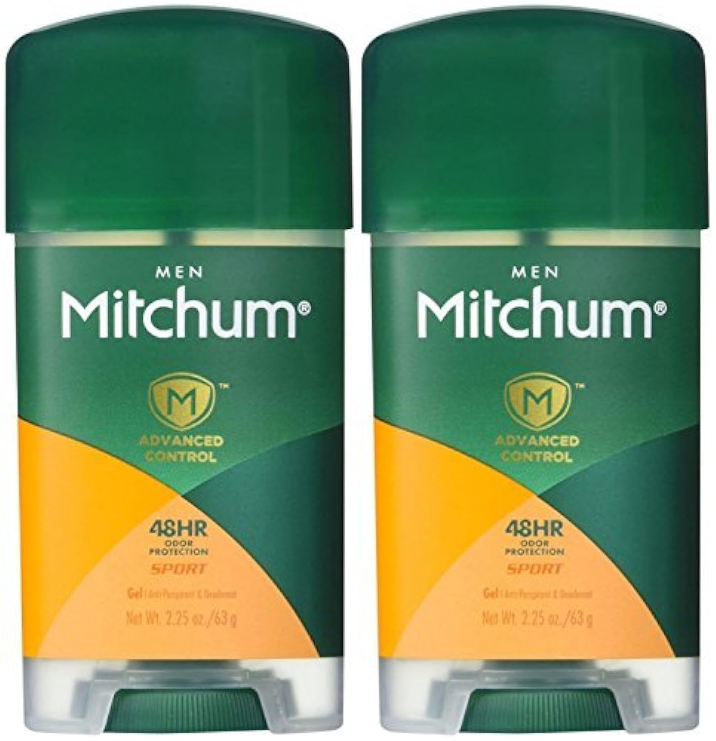 Mitchum Clear Gel Antiperspirant for Men Super Sport bottle closeup for long-lasting dryness
