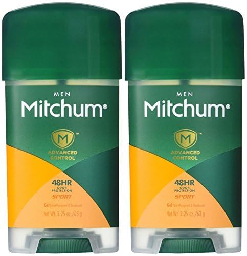 Mitchum Clear Gel unscented application showing clean, residue-free confidence