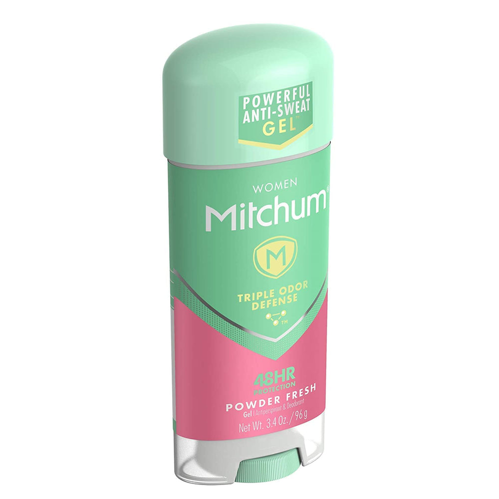 Fragancia fresca en polvo de Mitchum, desodorante en gel