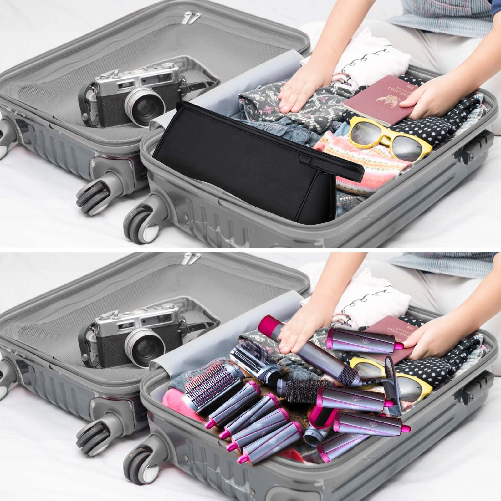 Mity Rain travel case dimensions 13.7x5.5x5.9 inches.