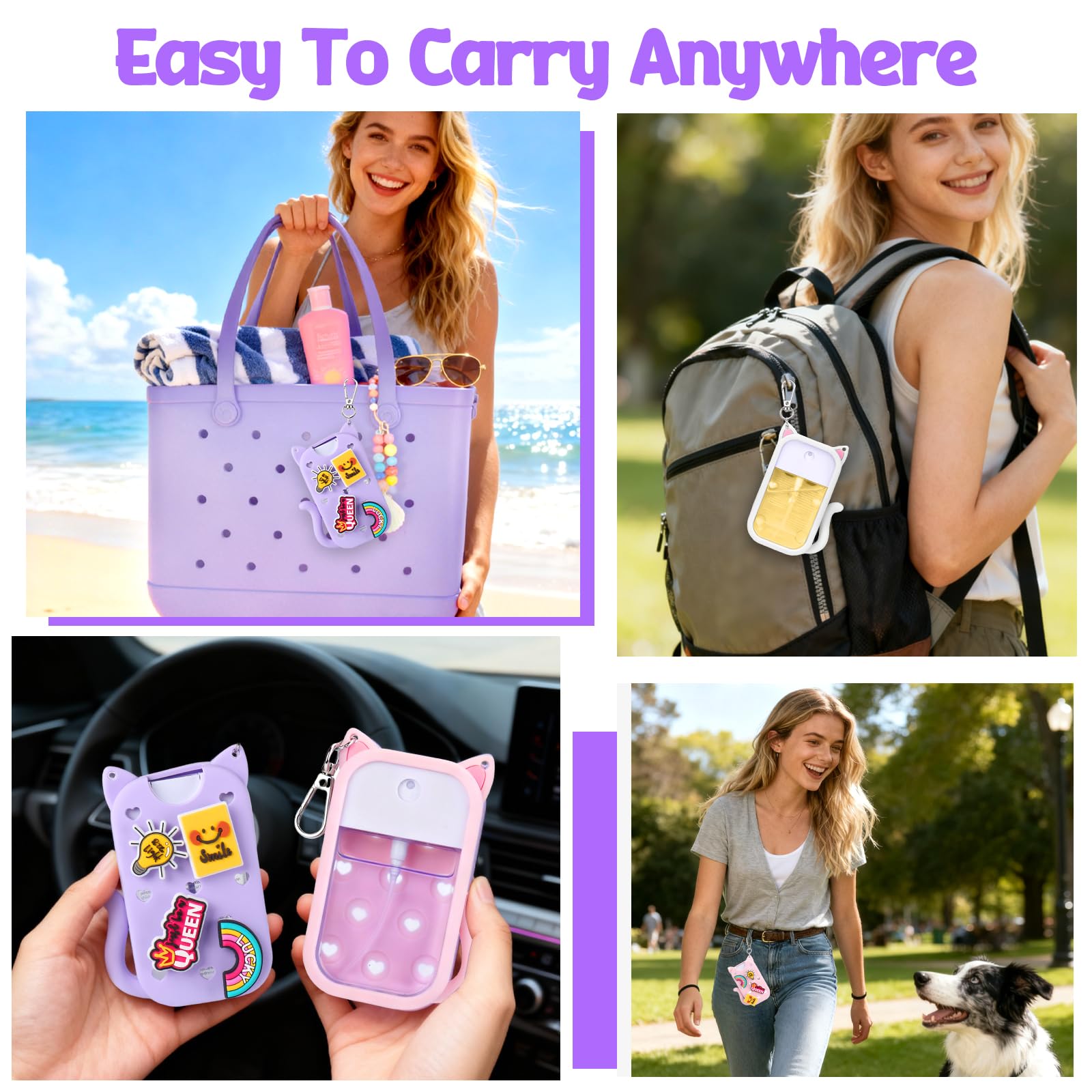 Mity rain portable-sanitizer-keychain-easy-access keeps sanitizer within reach wherever you go