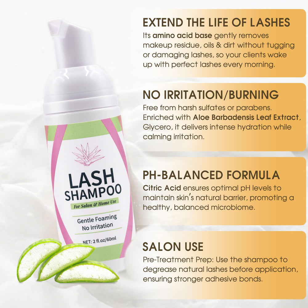 Miuffue pre-treatment primer removes oils and dust from lashes.