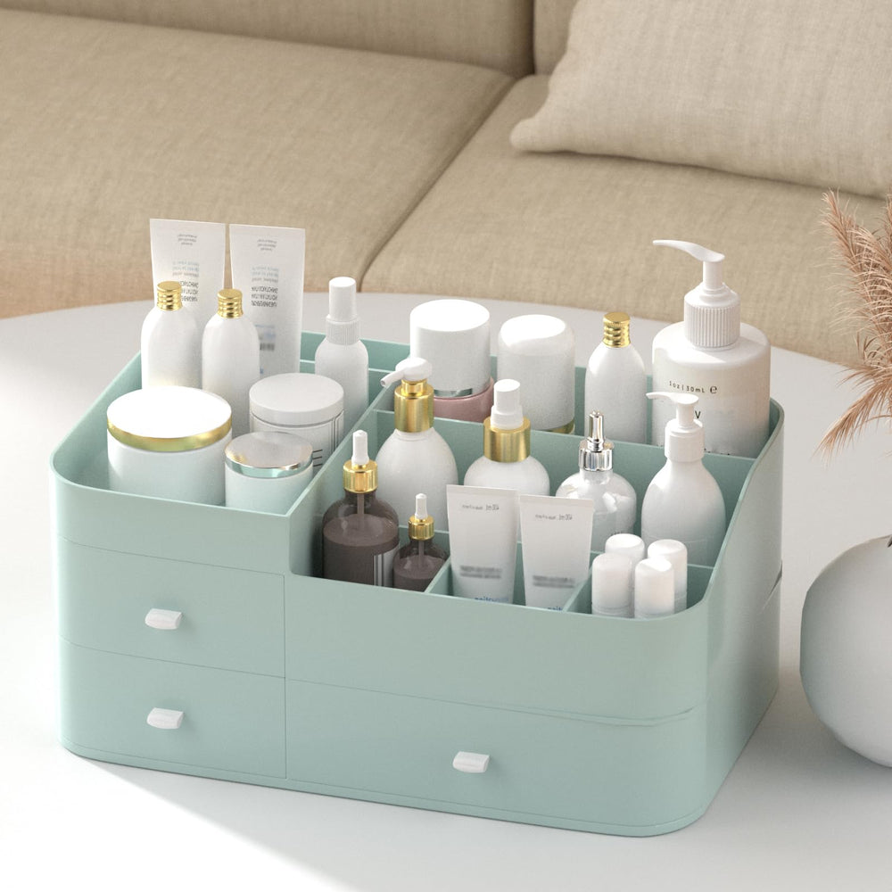 MIUOPUR makeup organizer ideal for bathroom counters and cosmetics.