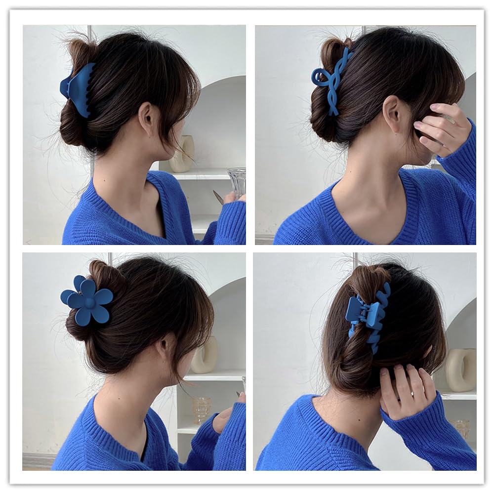 MIUSKATL lightweight, comfortable clips keep hair away without pulling.
