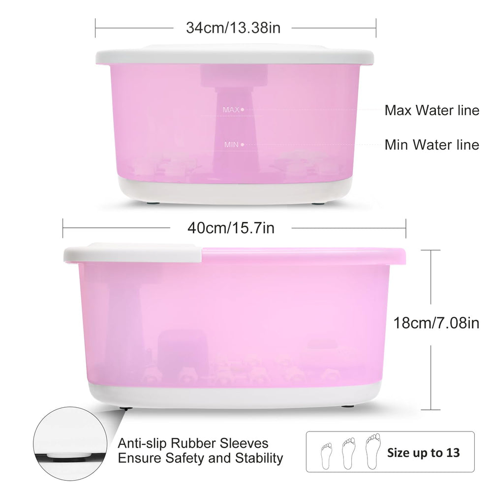 Miwahle heat and temperature control image highlights safe, steady warmth for comfortable soaks