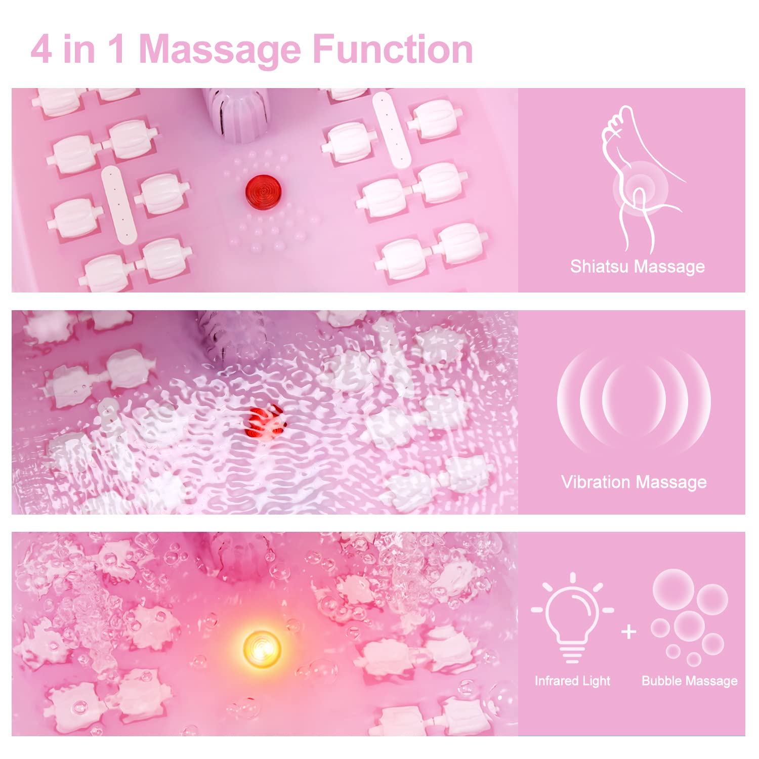 Miwahle Lavender soak in use demonstrates 16 oz bath salts for soothing aroma and skin softness