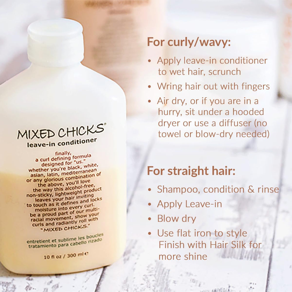 Mixed Chicks evening primrose oil ingredient emphasizes scalp nourishment and strength.