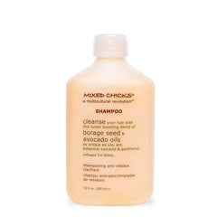 Mixed Chicks Gentle Clarifying Shampoo bottle front for a refreshing cleanse suitable for all hair types.