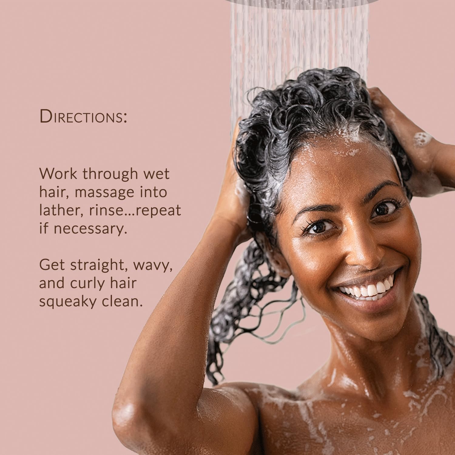 Mixed Chicks in shower for convenient routine cleansing