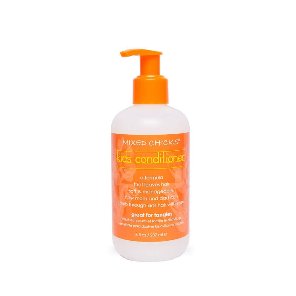 Mixed Chicks Kids Gentle Conditioner bottle for soft, manageable curls