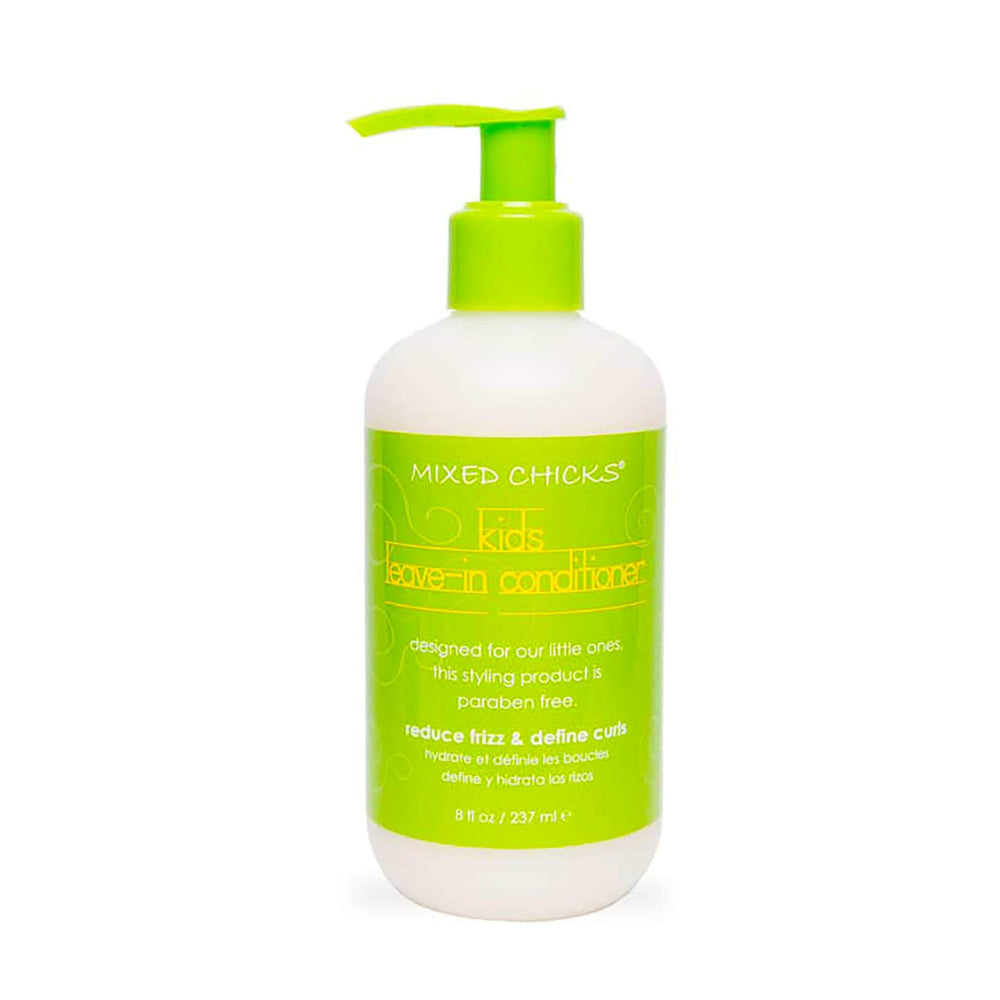 Mixed Chicks Kids Leave-In Conditioner 8oz bottle for soft, manageable curls.