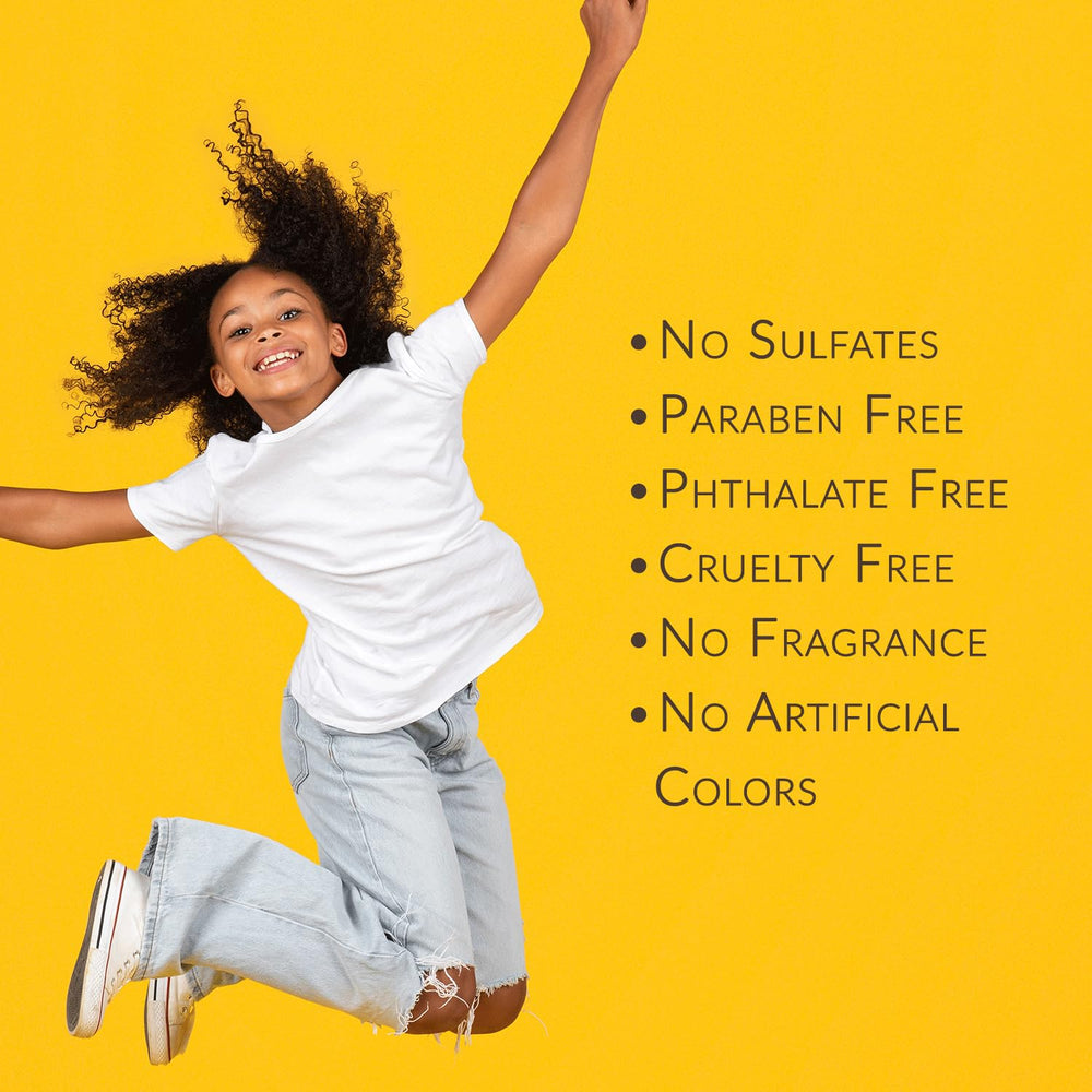 Mixed Chicks Kids Leave-In Conditioner contains no dyes for gentle care
