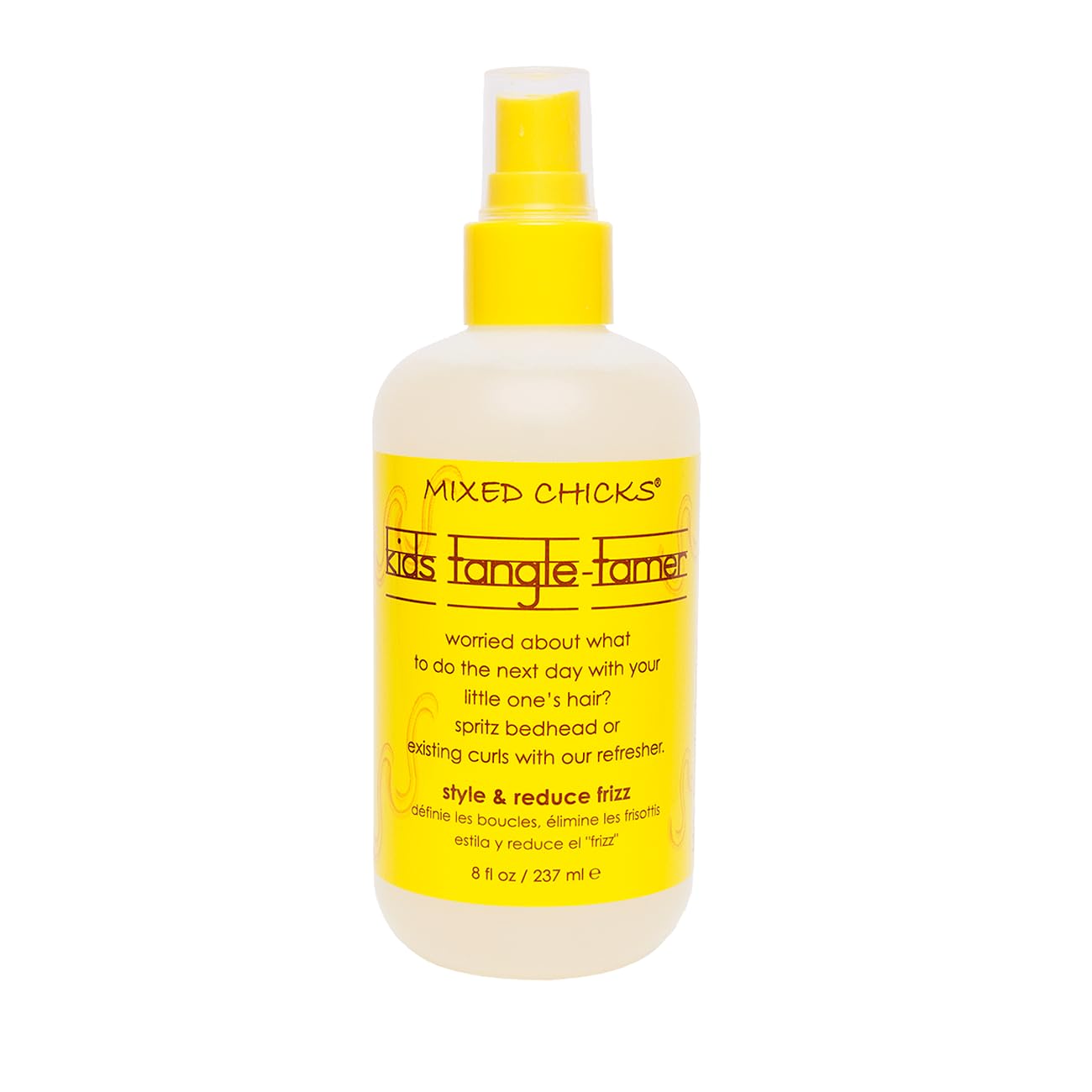 Mixed Chicks Kids Tangle Tamer bottle front for easy detangling
