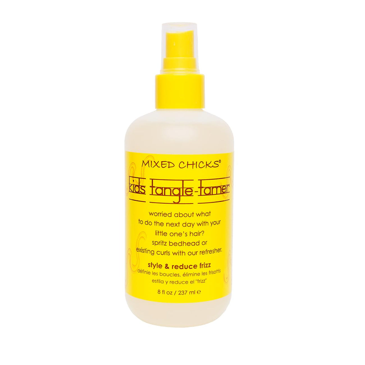 Mixed Chicks Kids Tangle Tamer bottle front for easy detangling
