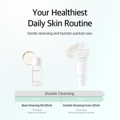 Mixsoon Bean Essence bottle nourishes and preps skin for a radiant, supple feel.