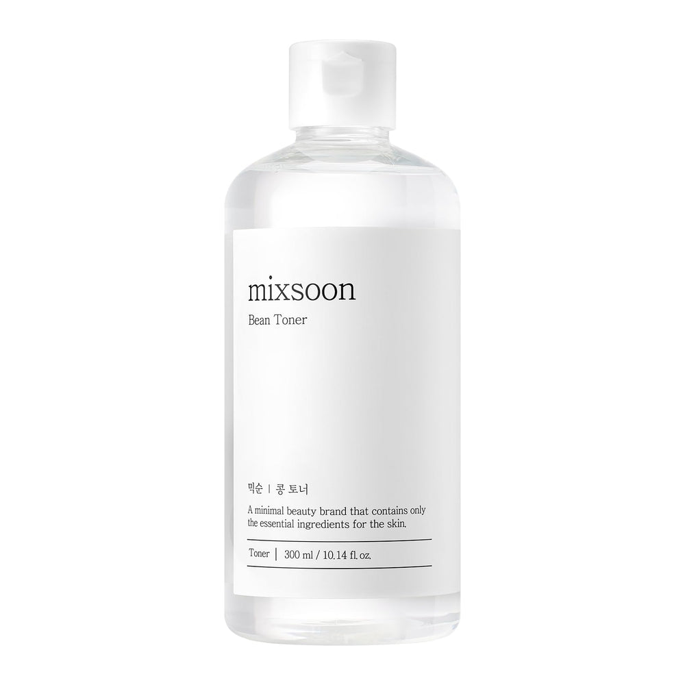 Mixsoon Bean Toner 300ml bottle ready for skincare routine and hydration.
