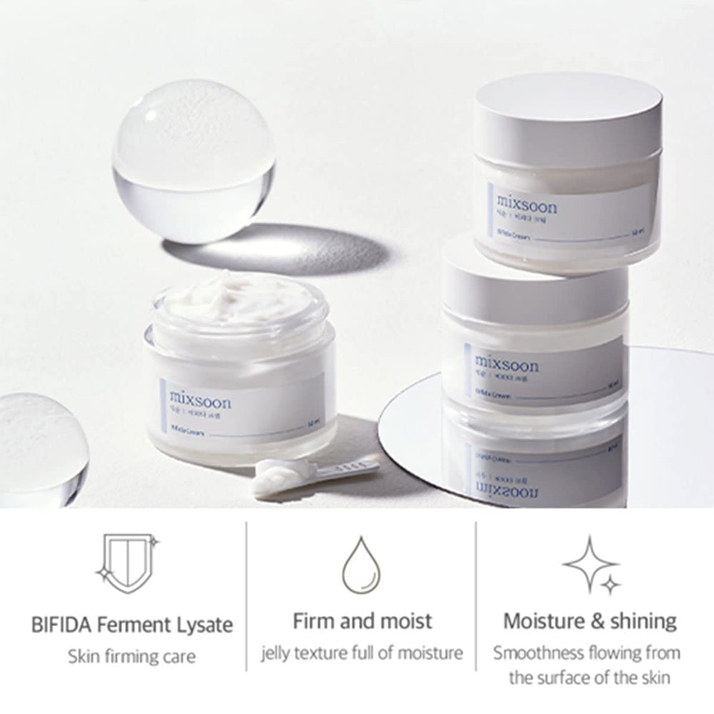 mixsoon Bifida Cream application demonstrates gentle massage for better absorption