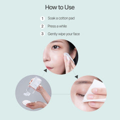 Mixsoon Centella Cleansing Water micellar action close-up for makeup removal
