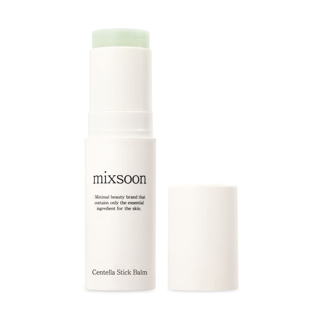 mixsoon Centella Stick Balm packaging shown for on-the-go hydration